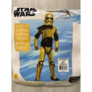 Star Wars Commander Pyre Halloween Costume 5 Pc Child Size Large L 12-14